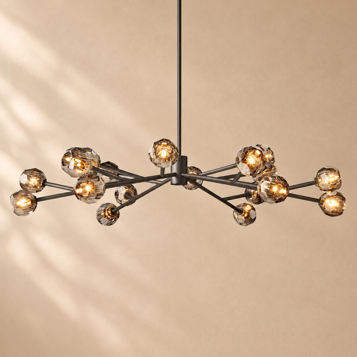 Bouine Glass Round Chandelier 60''
