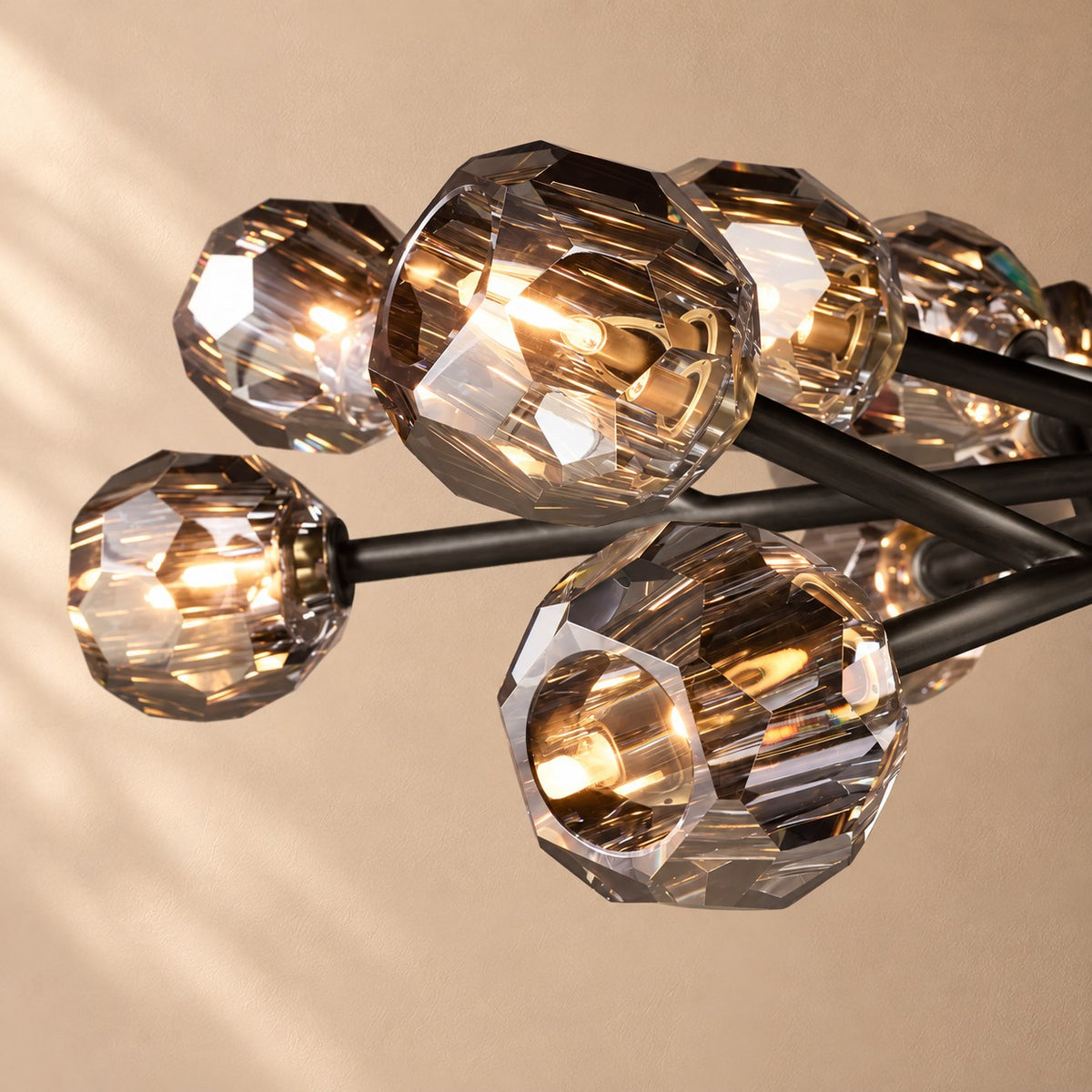 Bouine Glass Round Chandelier 24''
