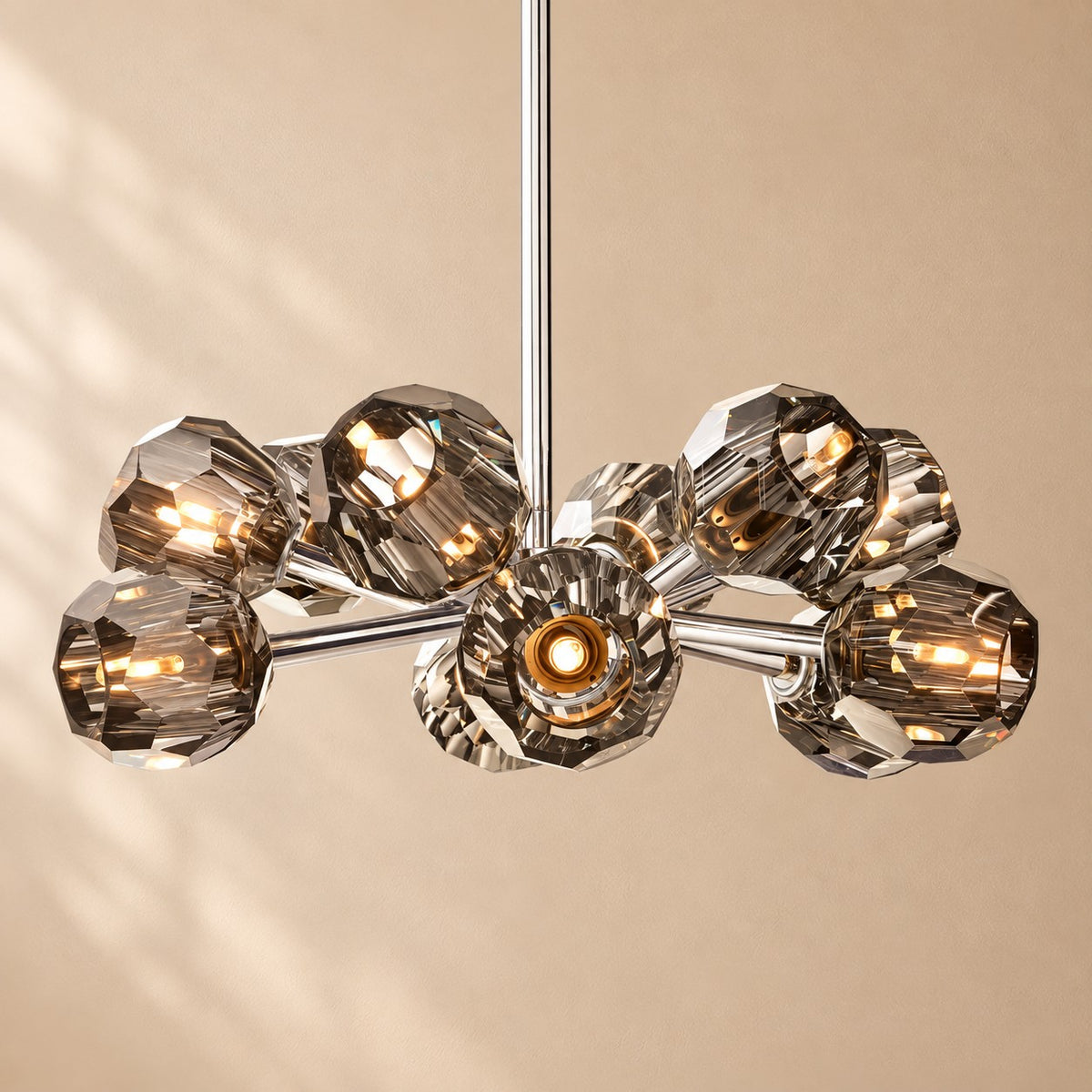 Bouine Glass Round Chandelier 24''