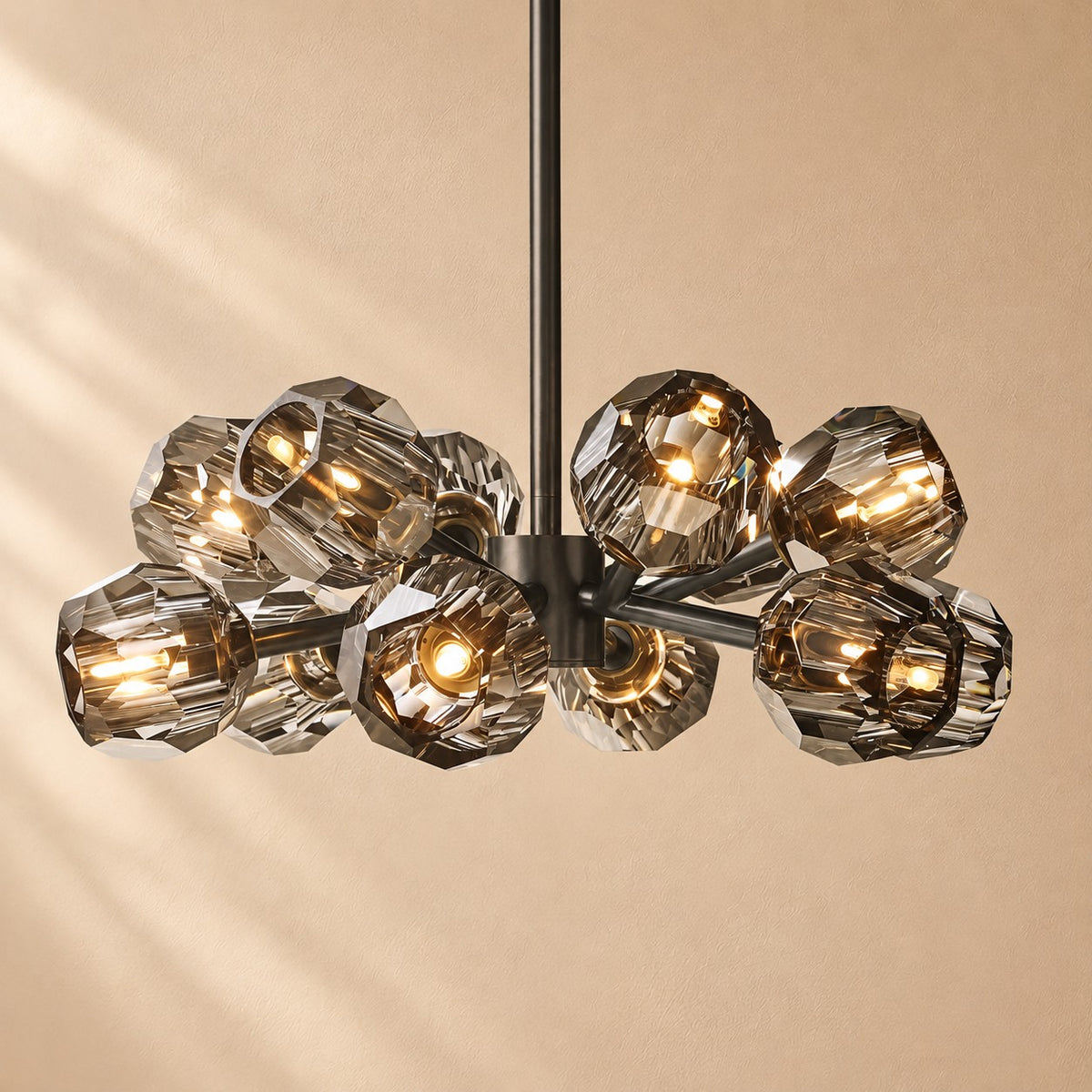 Bouine Glass Round Chandelier 24''