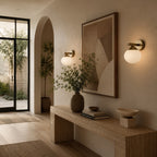 Conra Geometric Globe Wall Sconce