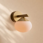 Conra Geometric Globe Wall Sconce