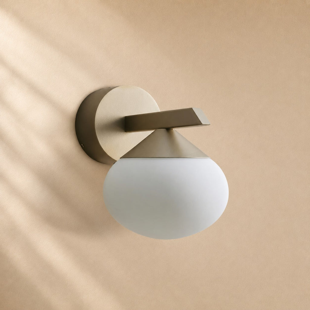 Conra Geometric Globe Wall Sconce