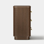 Cove Fluted Solid Oak 6-Dreawer Dresser