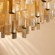 Dale Crystal Prism Round Chandelier