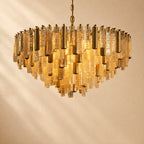Dale Crystal Prism Round Chandelier
