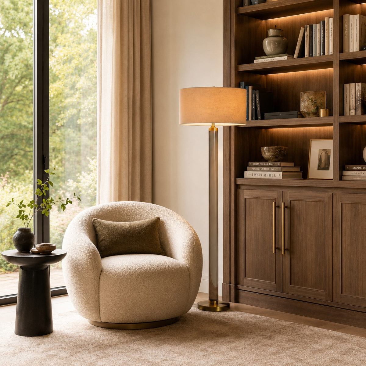 Donna Crystal Floor Lamp