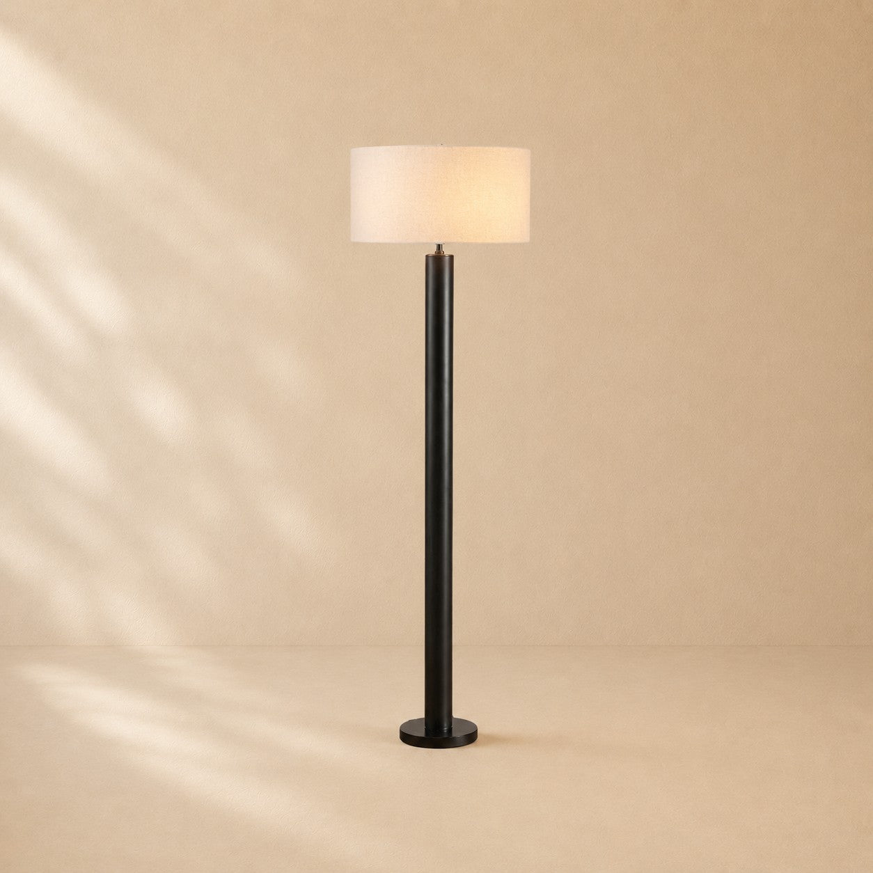 Donna Linen Floor Lamp