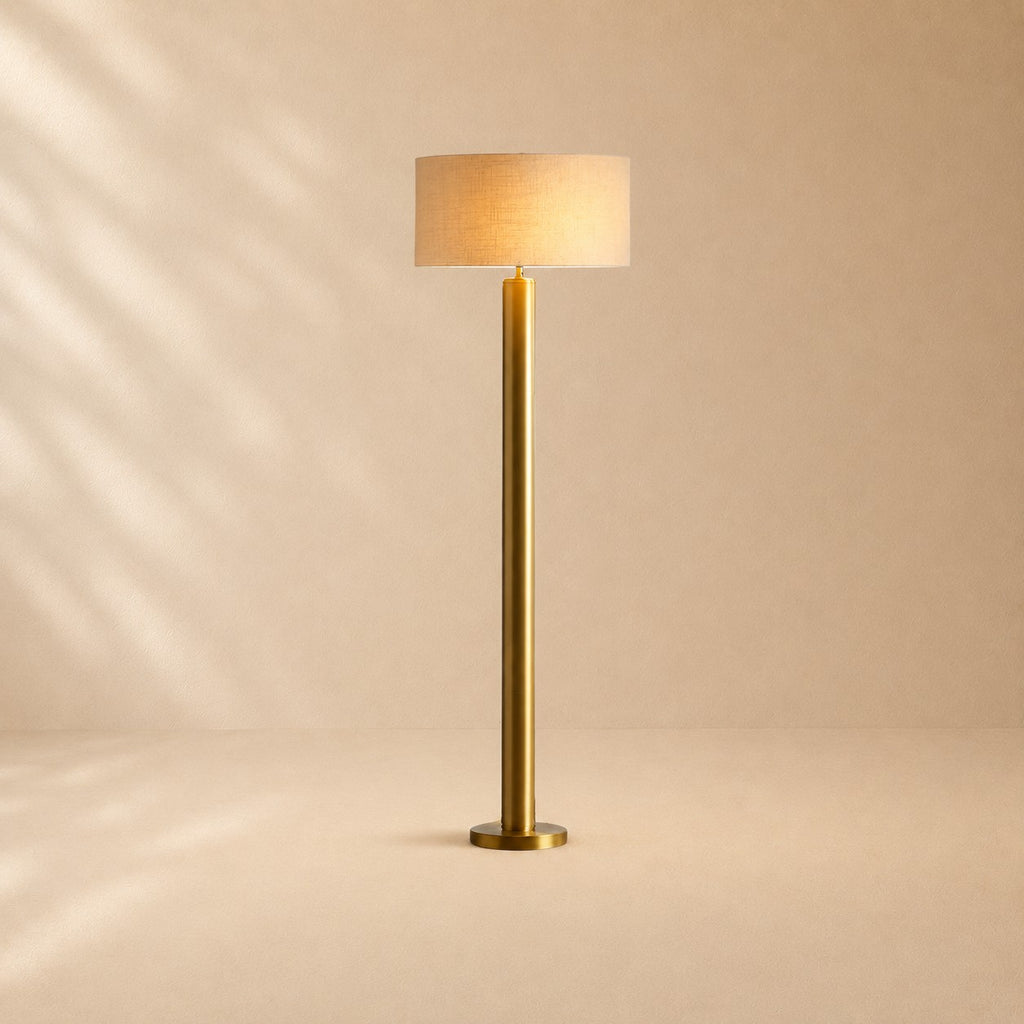 Donna Linen Floor Lamp