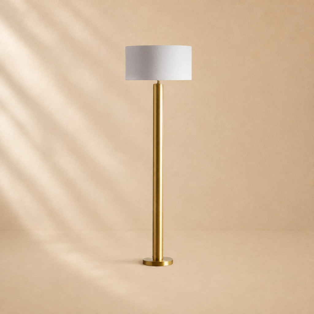 Donna Linen Floor Lamp
