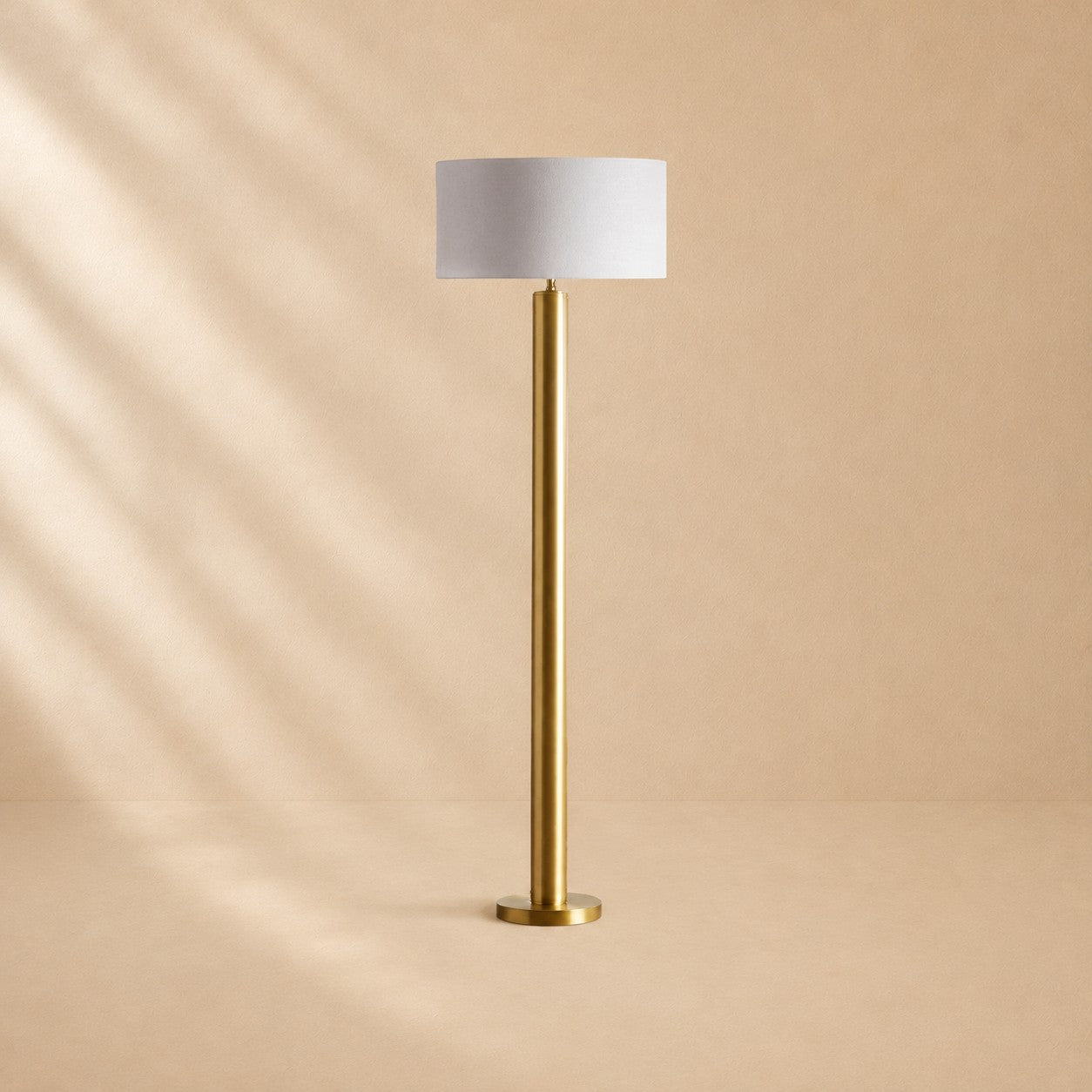 Donna Linen Floor Lamp