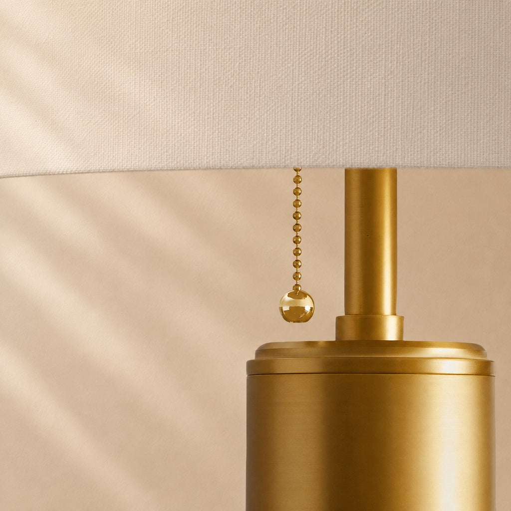 Donna Linen Floor Lamp