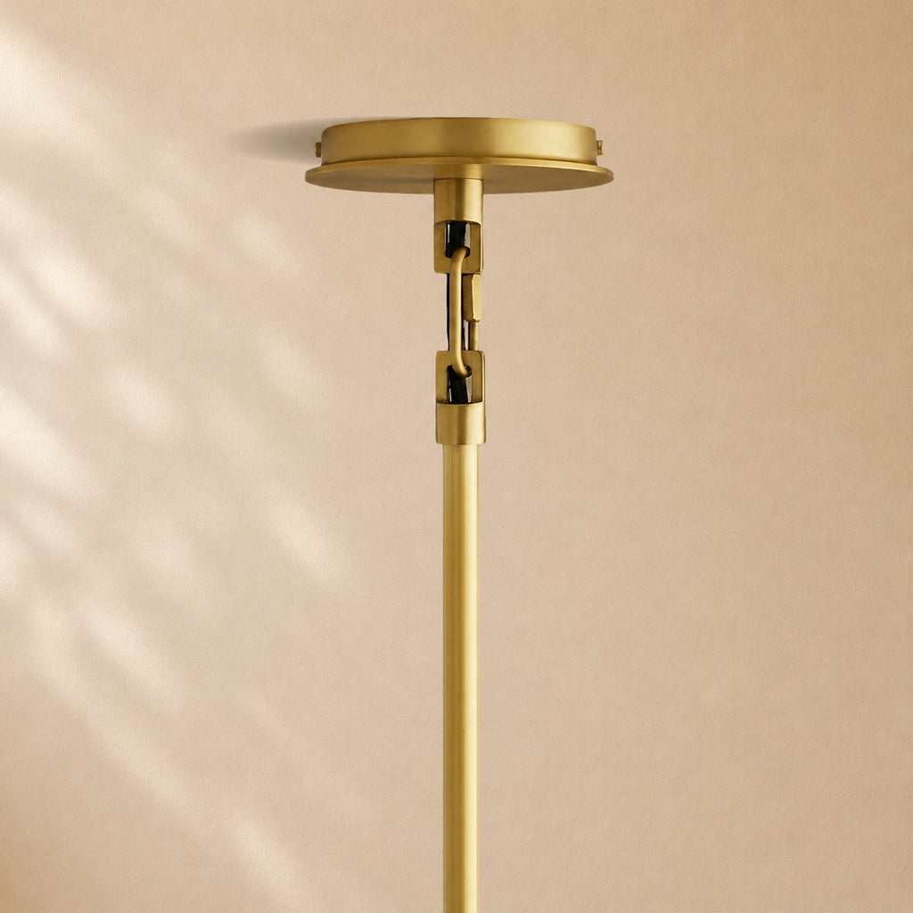 Donna Linen Round Pendant