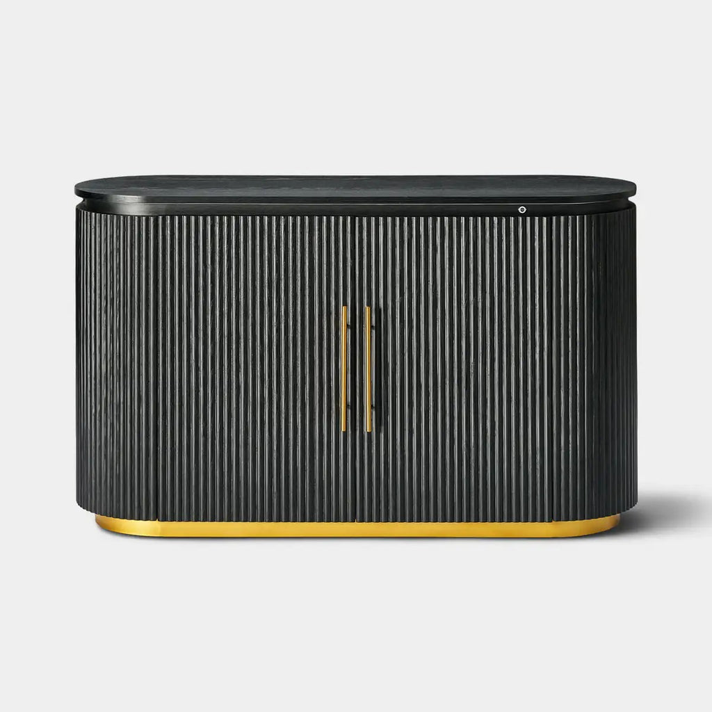 Echo Ridge Solid Oak Fluted Sideboard