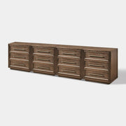 Elara Solid Wood 12-Drawer Dresser
