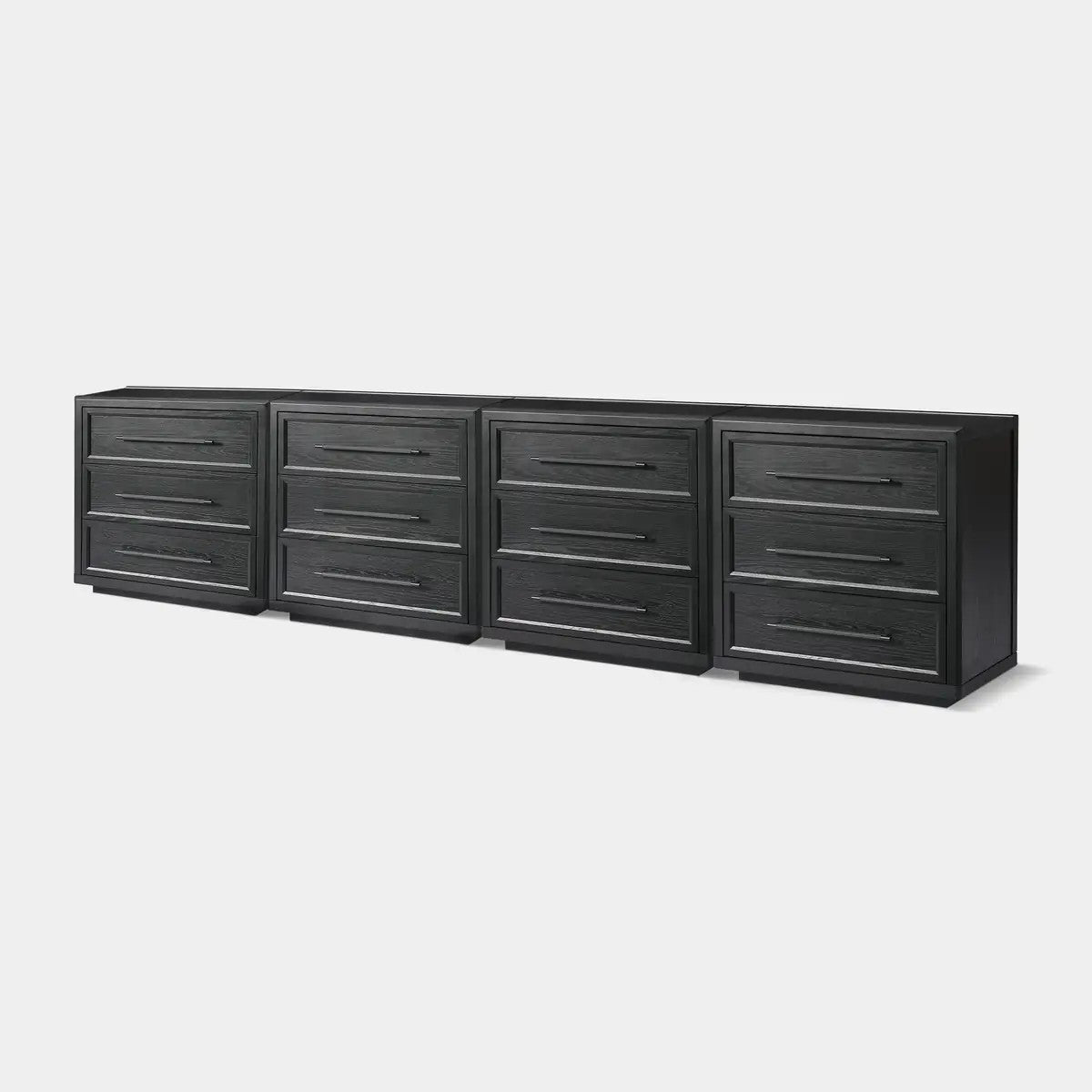 Elara Solid Wood 12-Drawer Dresser