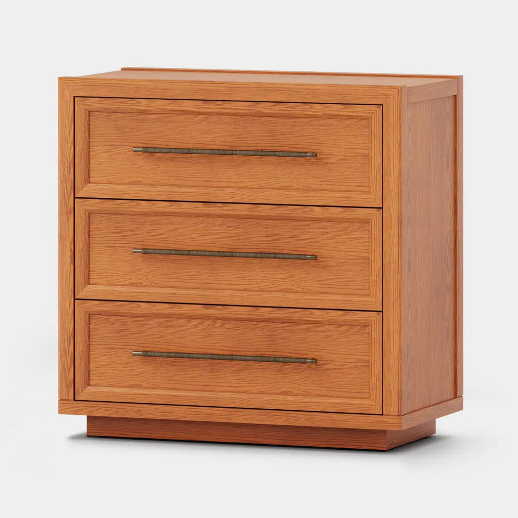 Elara Solid Wood 3-Drawer Chest