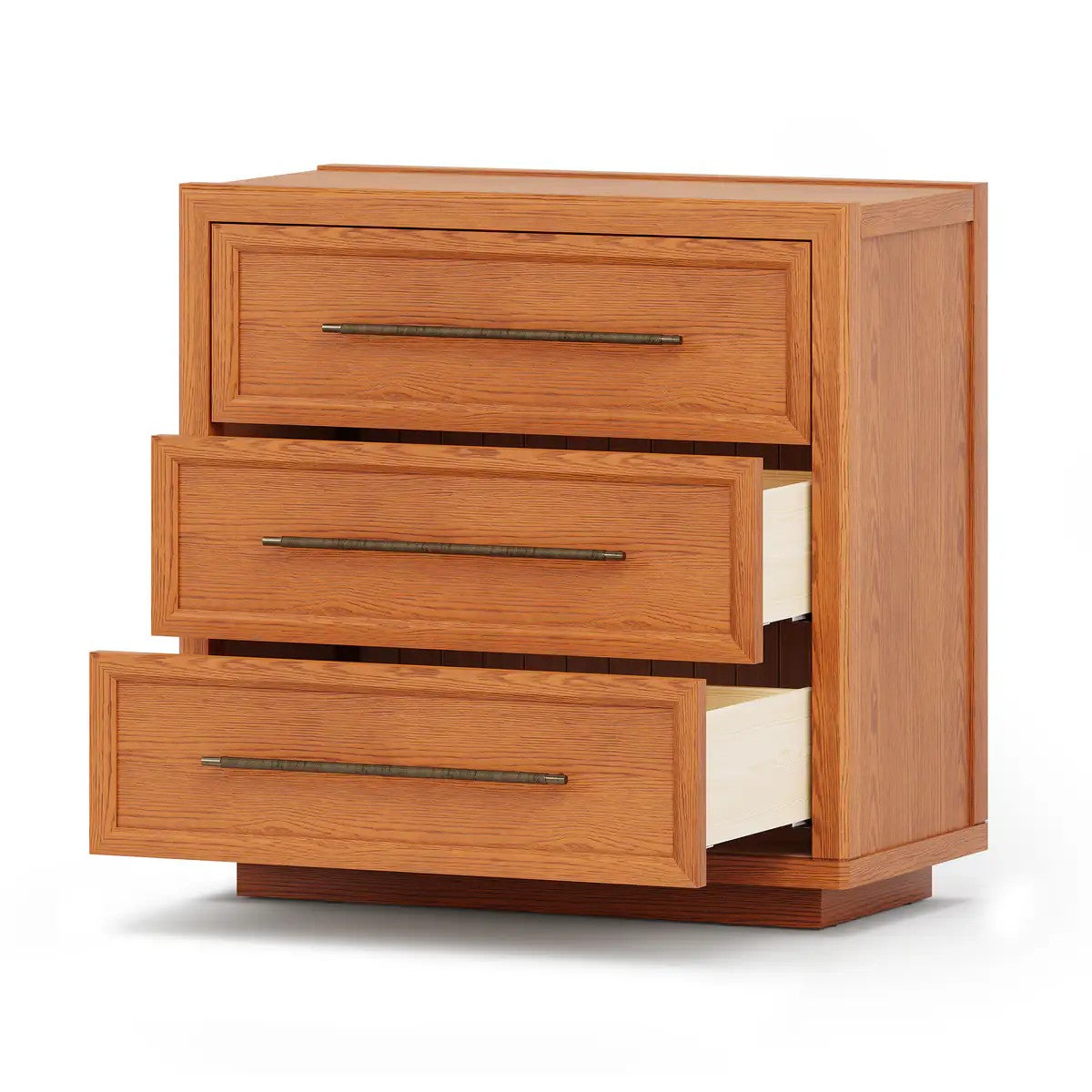 Elara Solid Wood 3-Drawer Chest