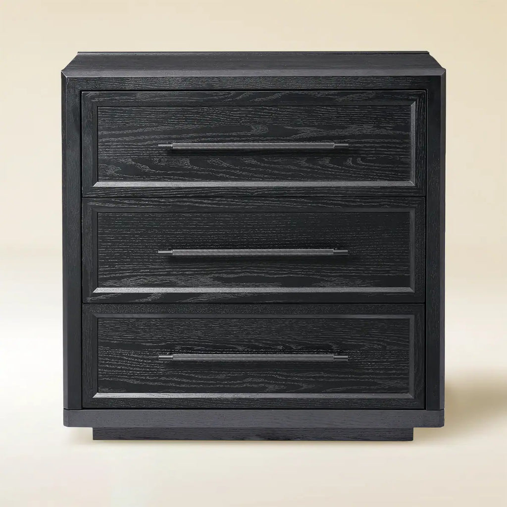 Elara Solid Wood 3-Drawer Chest