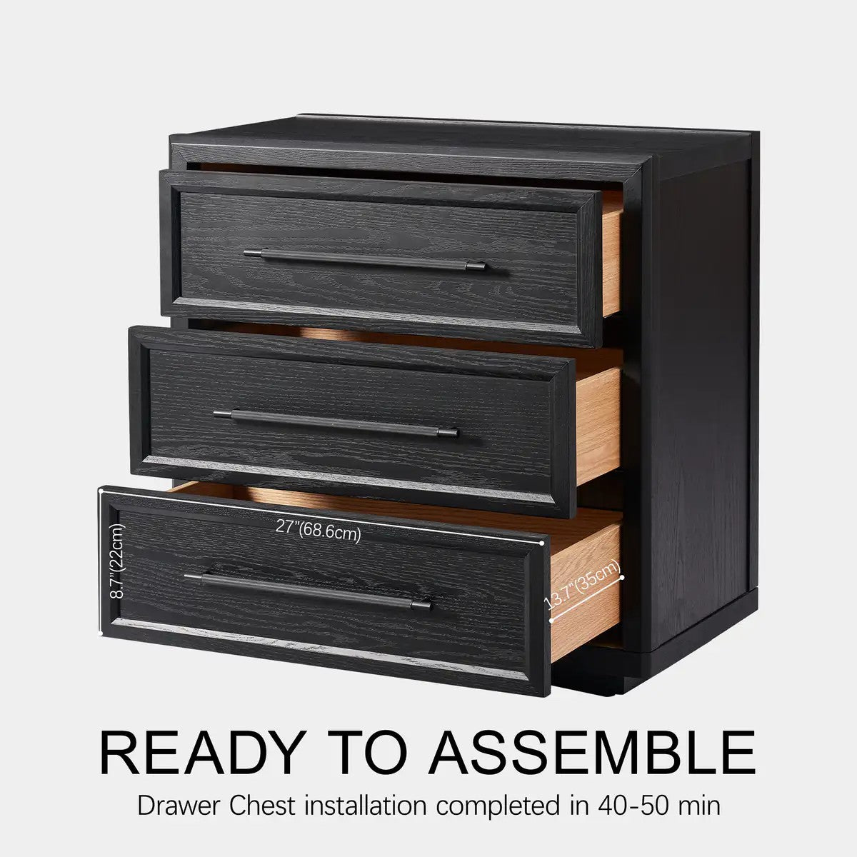 Elara Solid Wood 12-Drawer Dresser
