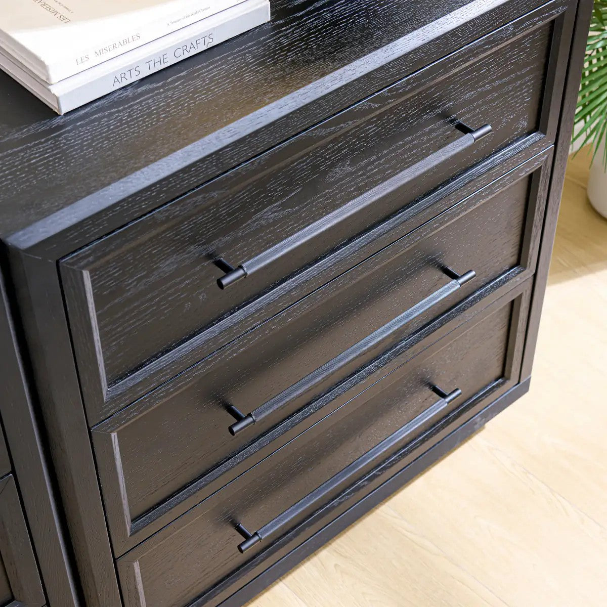 Elara Solid Wood 12-Drawer Dresser