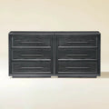 Elara Solid Wood 6-Drawer Dresser