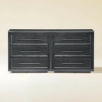 Elara Solid Wood 6-Drawer Dresser