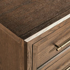 Elara Solid Wood 9-Drawer Dresser