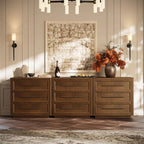 Elara Solid Wood 9-Drawer Dresser