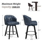 Alen Swivel Bar Stool