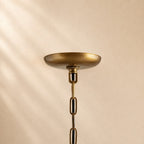 Erin Glass Round Chandelier