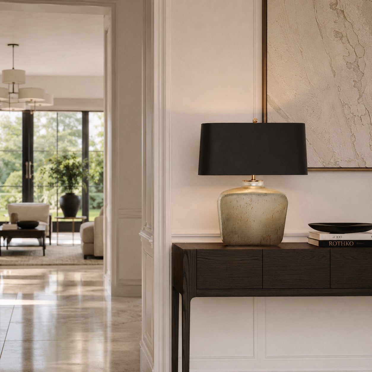 Eva Metal Table Lamp