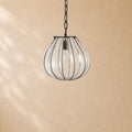 Gavin Seeded Glass Gourd Pendant