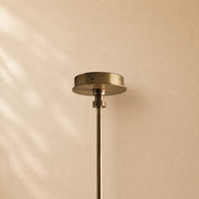 Harvey Round Brass Chandelier