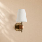 Harvey Wrapped Brass Wall Sconce