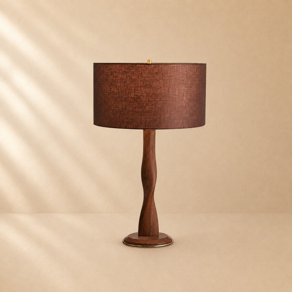 Hazel Wood Table Lamp
