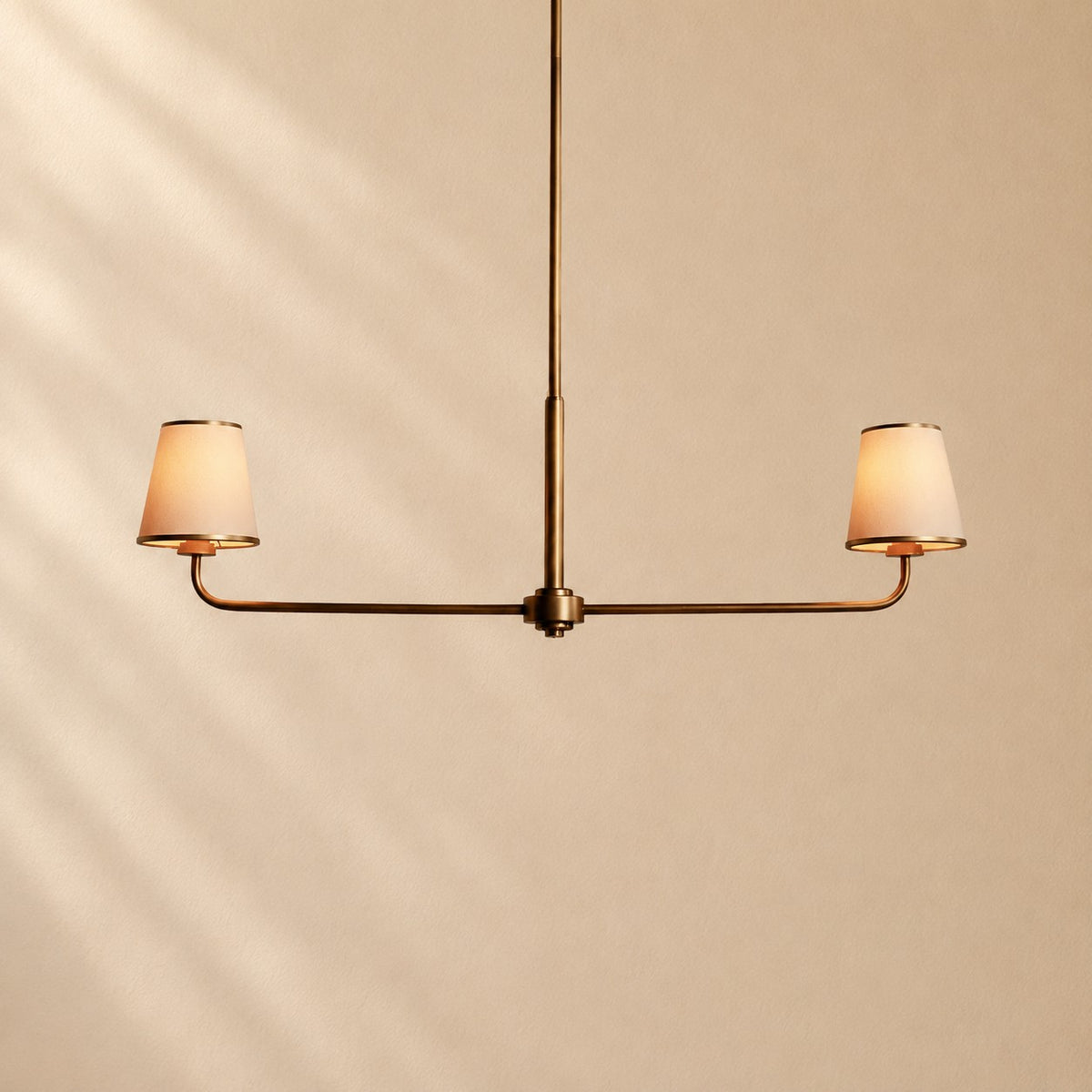 Hedy 2-Light Linear Chandelier
