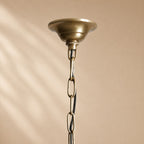 Kenn Geometric Brass Pendant