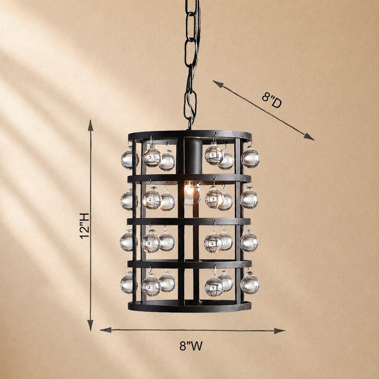Kyle Metal Pendant