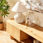 Lira Solid Oak Media Console