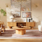Lira Solid Oak Media Console