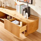 Lira Solid Oak Media Console