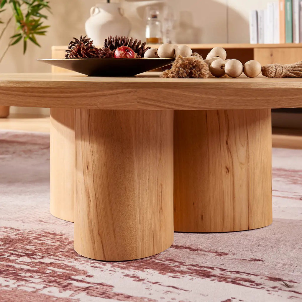 Lira Solid Oak Dining Table 39"D