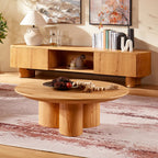 Lira Solid Oak Dining Table 39"D
