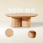 Lira Solid Oak Dining Table 39"D