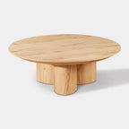 Lira Solid Oak Dining Table 39"D
