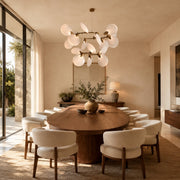 Lynn Floating Disc Chandelier