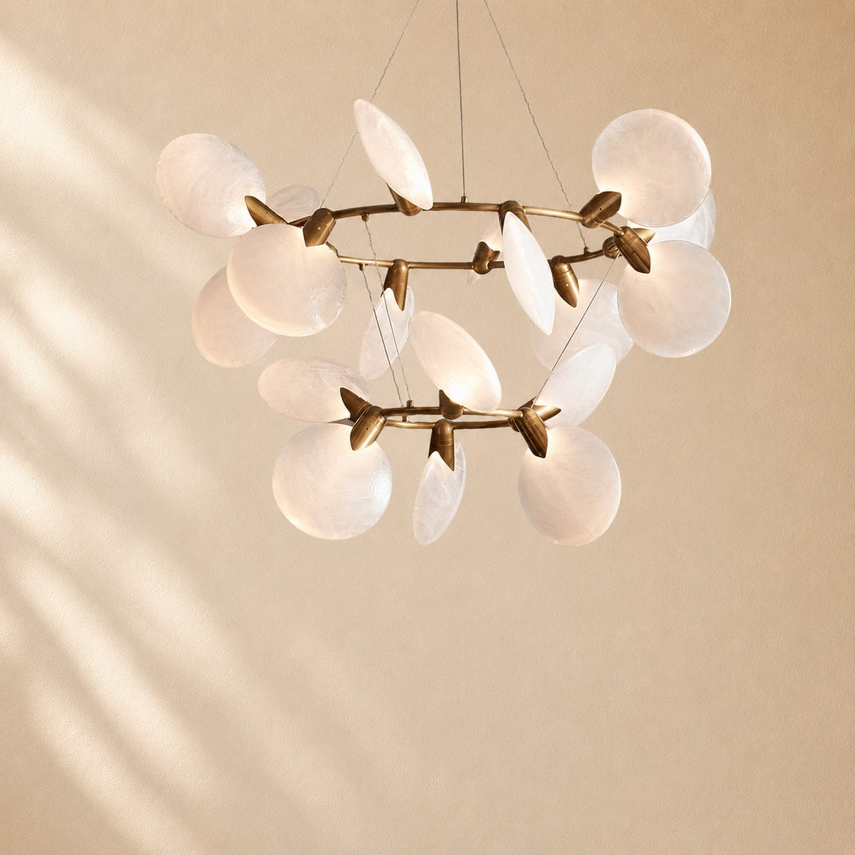 Lynn Floating Disc Chandelier
