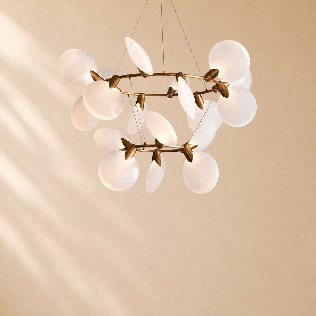 Lynn Floating Disc Chandelier