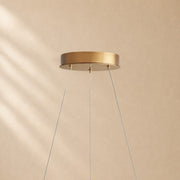 Lynn Floating Disc Chandelier